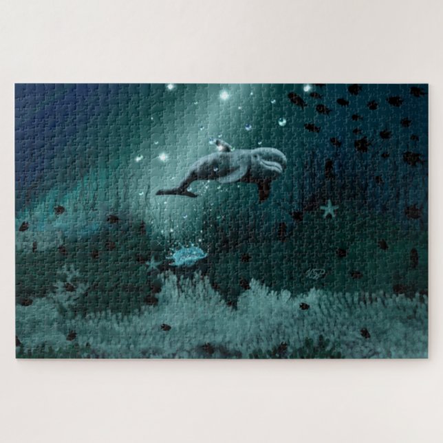 Dolphin Jigsaw Puzzle (Horizontal)