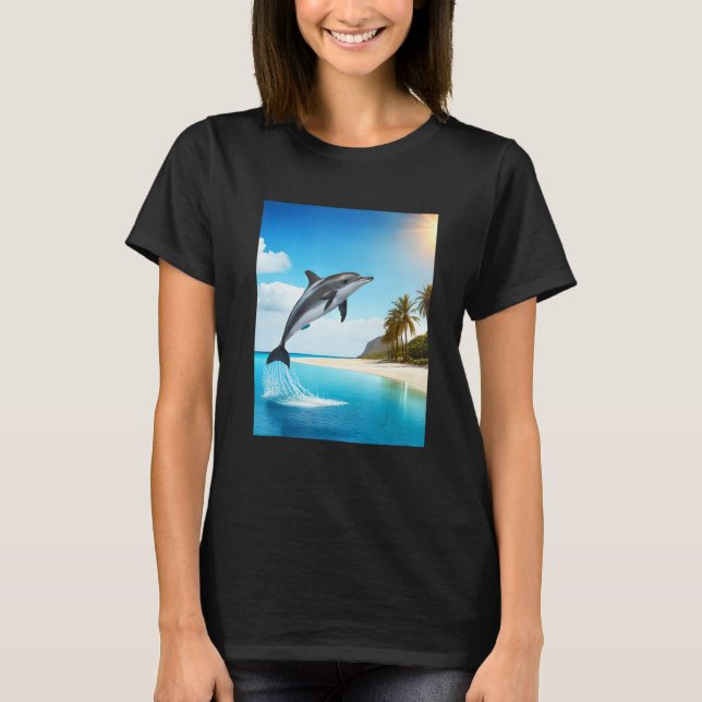 Dolphin Jump T-Shirt (Front)
