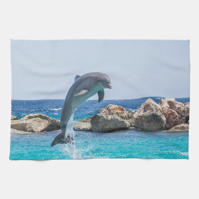 Dolphin Kitchen Towels (Horizontal)