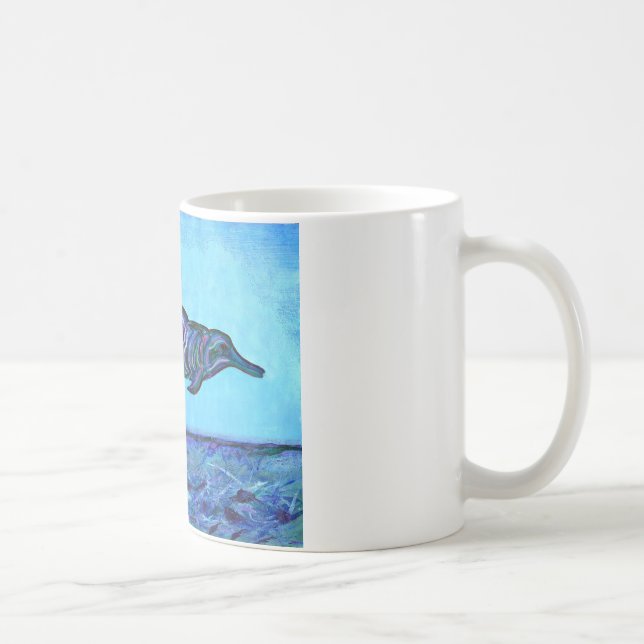 Dolphin leap coffee mug (Right)
