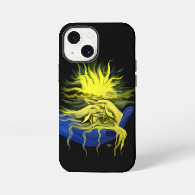 Dolphin Love iPhone Case (Back)