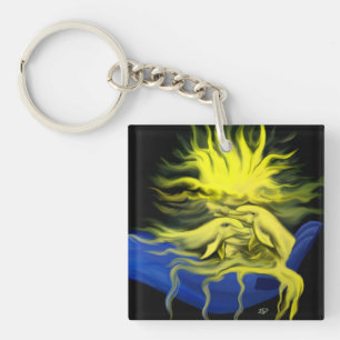 Dolphin Love Keychain