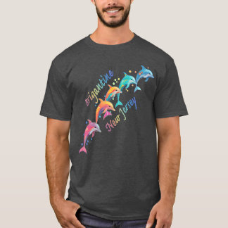 Dolphin Lover Brigantine NJ Family Beach Vacation  T-Shirt