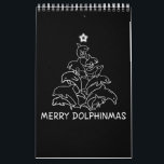 Dolphin Lover Gift| Dolphin Merry Christmas Tree Calendar<br><div class="desc">Dolphin Lover Gift| Dolphin Merry Christmas Tree</div>
