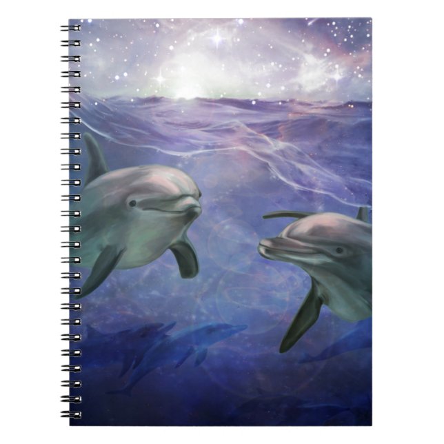 Dolphin Magic Notebook (Front)