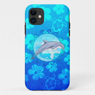 Dolphin Maori Sun iPhone 11 Case