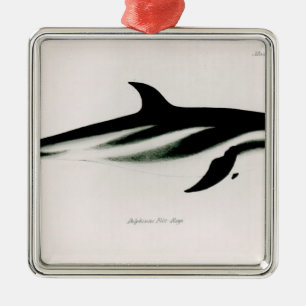 Dolphin Metal Ornament