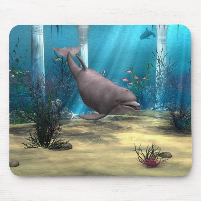 Dolphin Mouse Pad (Front)