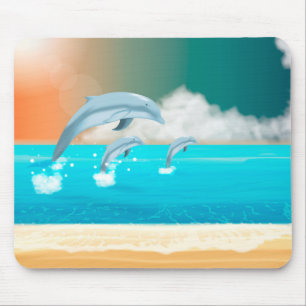 Dolphin Mouse Pad