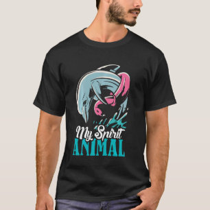 Dolphin My Spirit Animal Dolphin And Dolphin Long T-Shirt