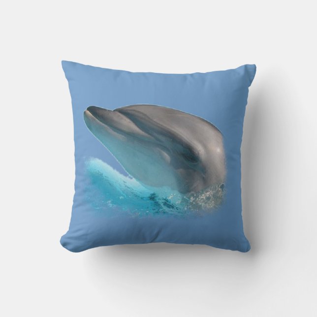 Dolphin Nose American MoJo Pillow (Front)