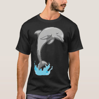 Dolphin over Water T-Shirt