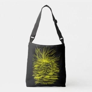 Dolphin pair in the Sunshine Crossbody Bag