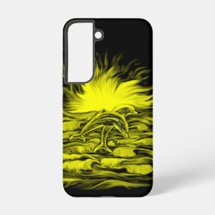 Dolphin pair in the Sunshine Samsung Galaxy Case
