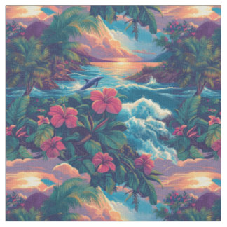 Dolphin Paradise Dreamscape Fabric