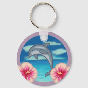 Dolphin Paradise Keychain