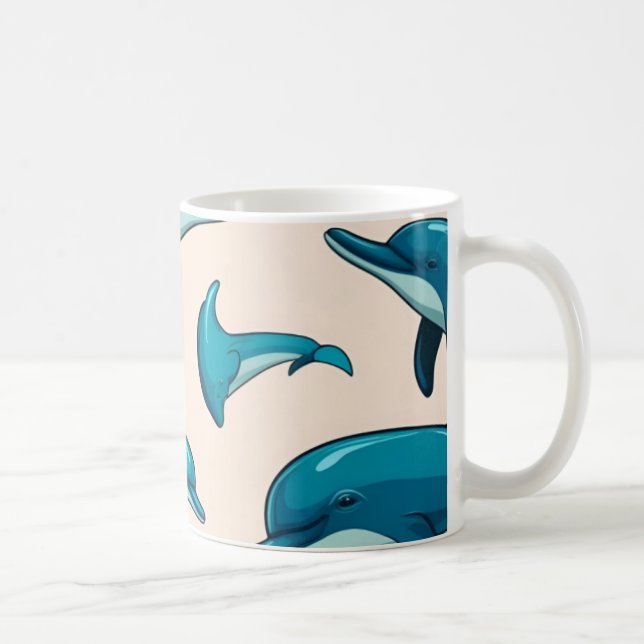 Dolphin Personalized Coffee Mug* Mug (Right)