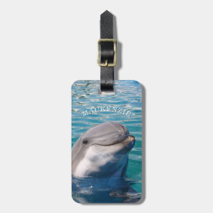 Dolphin Personalized Luggage Tag