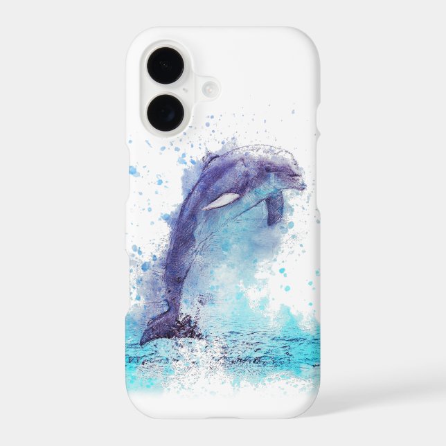 Dolphin Phone Case (Back)