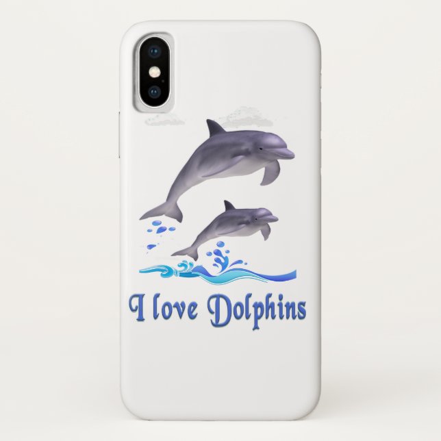 Dolphin phone case (Back)
