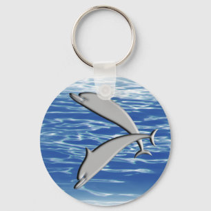 Dolphin Play Keychain