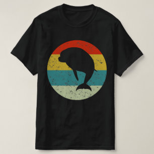 dolphin retro vintage silhouette 70s T-Shirt