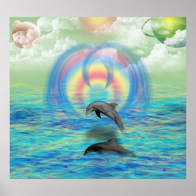 Dolphin Rising Poster (Front)