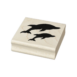 DOLPHIN rubber stamp