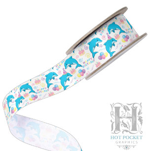 Dolphin Satin Ribbon