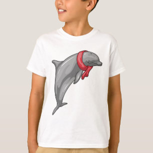 Dolphin Scarf T-Shirt