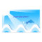 Dolphin sea rectangular stickers (your text here)