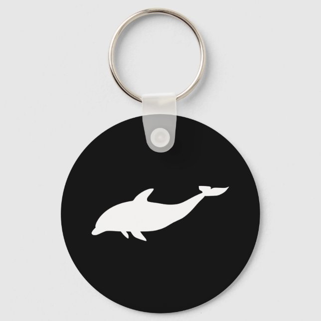 Dolphin Shape Keychain (Front)