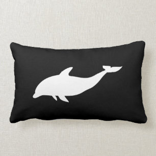 Dolphin Shape Lumbar Pillow