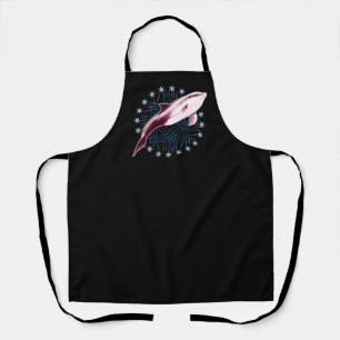 Dolphin Slick Graphic Design Apron