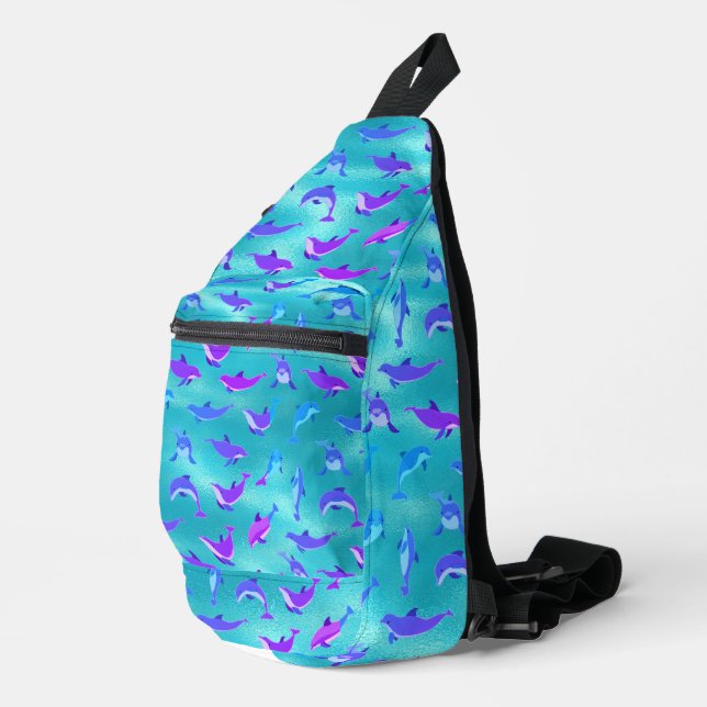 Dolphin Sling Bag (Right Corner)