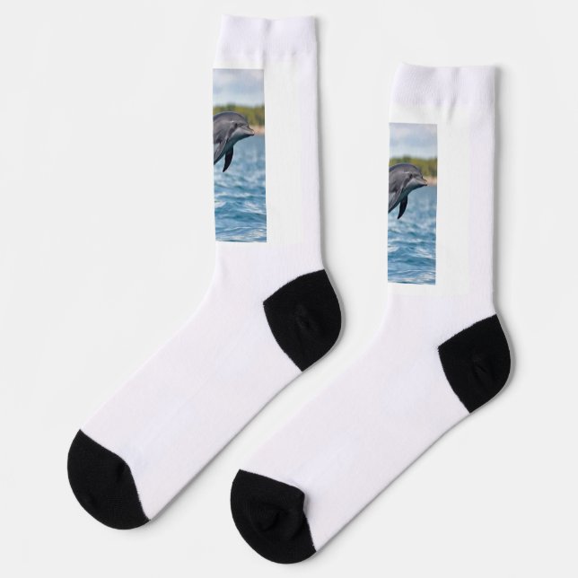 Dolphin Socks (Left)