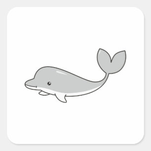 Dolphin Square Sticker