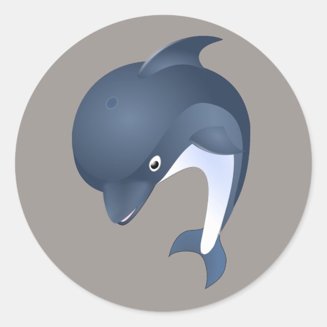 dolphin stickers (Front)