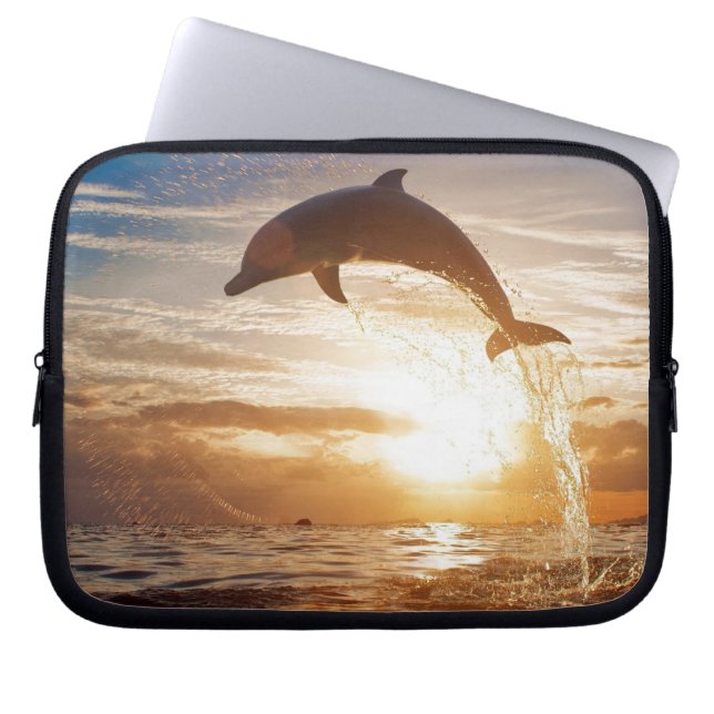 Dolphin Style Great Designed Laptop Sleeve (Front)