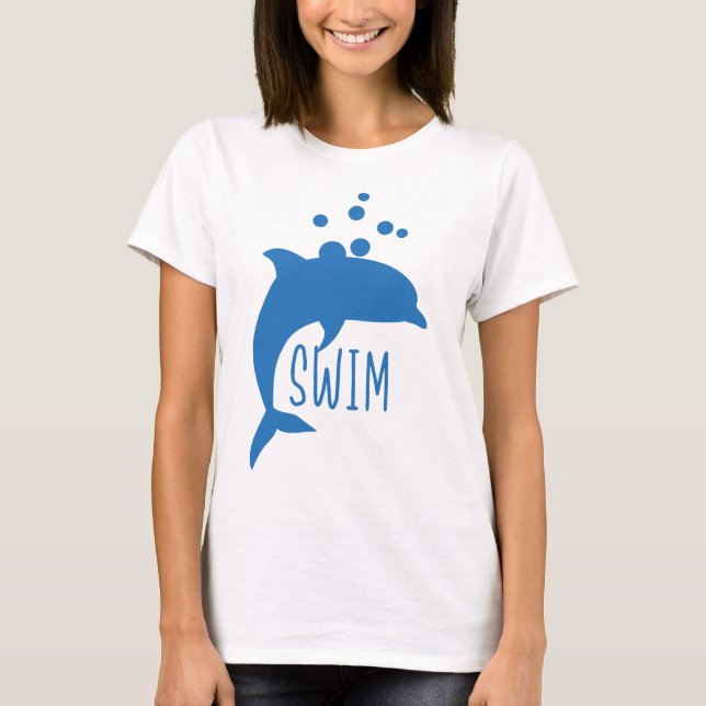 Dolphin swim T-Shirt (Front)