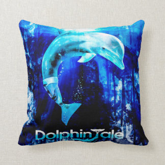 Dolphin Tale Collection Blanket | Unique Gift Idea Throw Pillow