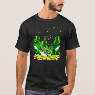 Dolphin Three Pattern St Patrick's Day Lucky 1 T-Shirt