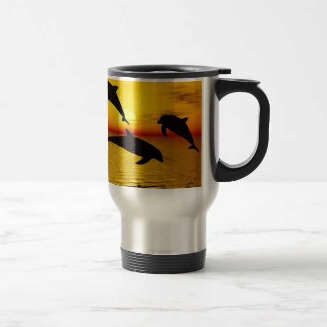 dolphin travel mug (Right)