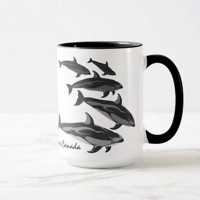 Dolphin Travel Mug Personalize Dolphin Art Mug (Right)