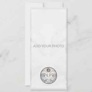 Dolphin Wedding Photo Announcement QR Code