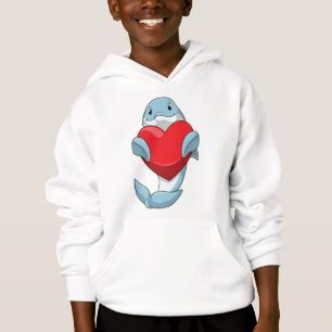 Dolphin with Heart