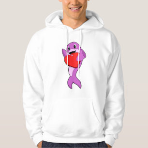 Dolphin with Heart Hoodie