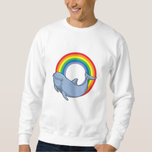 Dolphin with Rainbow Sweatshirt