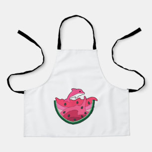 Dolphin with Watermelon Apron