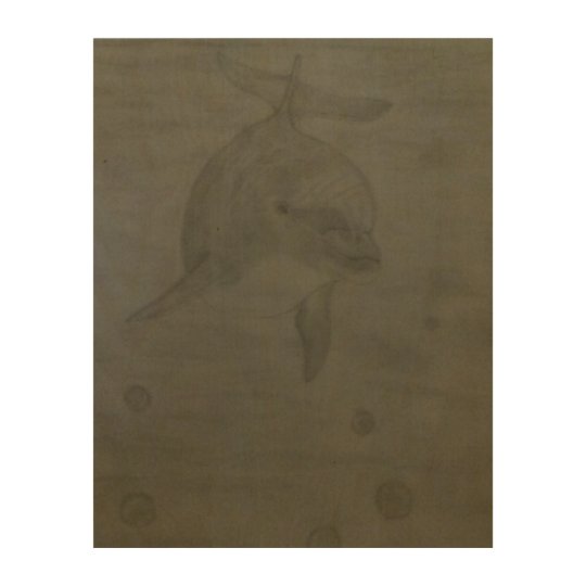 Dolphin Wood Wall Decor